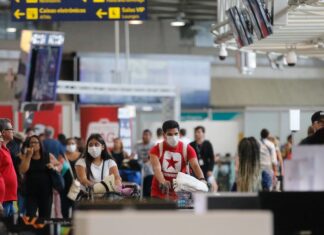 Anvisa derruba uso obrigatório de máscaras em aeroportos e aviões uso de máscaras aeroportos