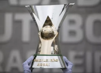 O que esperar dos times da Série A no Brasileirão 2023? Taça Campeonato Brasileiro - Lucas Figueiredo-CBF