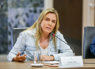 Celina anuncia reajuste de até 43% com cooperativas de catadores Celina Leão GDF