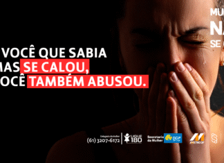 Campanha ‘Mulher, não se cale!’ chega aos terminais rodoviários do DF Campanha Mulher não se cale Secretaria da Mulher GDF