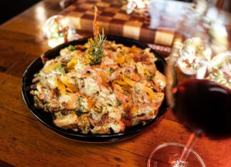 Dudu Bar abre agenda para encomendas de tradicionais pratos natalinos Salpicão Natalino_Dudu Bar_Divulgação