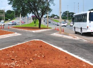 Estrada Parque Taguatinga (EPTG) terá novos desvios a partir desta sexta (16) Desvio de trânsito na EPTG