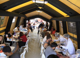 DF receberá mais 11 tendas de acolhimento a pacientes com dengue Tendas de atendimento dengue DF