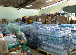 Polícia Civil do DF entrega 180 toneladas em doações ao Rio Grande do Sul Doações PCDF Brasília pelo Sul