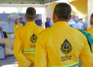 Brigadistas temporários vão reforçar combate a incêndios florestais Brigadistas Brasília Ambiental