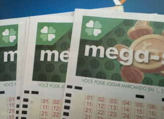 Mega-Sena 2823 pode pagar prêmio de R$ 10 milhões neste sábado (1º) Mega-Sena_Quinho_AVB