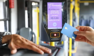Pagamento com cartão de crédito e débito transporte público DF