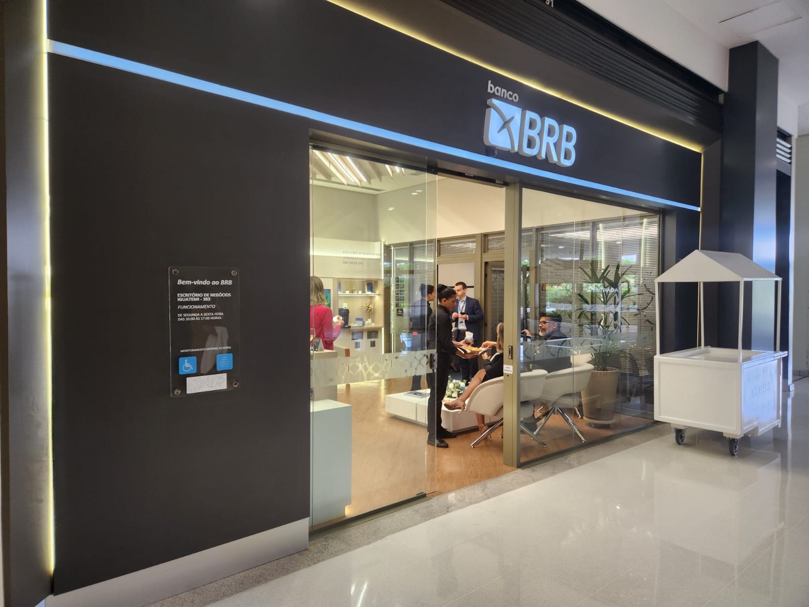 BRB inaugura segunda agência no Lago Norte, no Shopping Iguatemi BRB Iguatemi