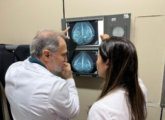 Radiologia do Hospital de Base comemora realização de 5,3 mil mamografias mamografia Hospital de Base
