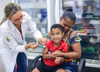 GDF envia mensagens para reforçar vacinação de crianças e adolescentes mensagem vacinação GDF