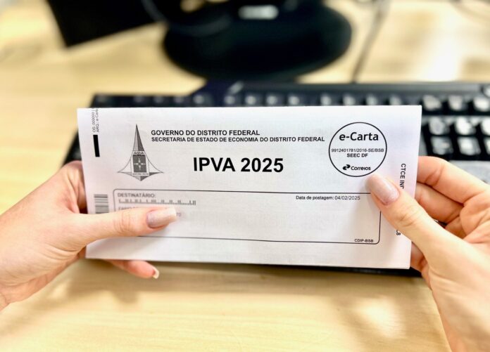 boleto IPVA 2025 DF