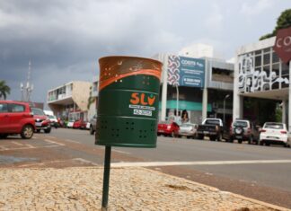 SLU instala mais de 400 novas lixeiras no Plano Piloto novas lixeiras SLU Plano Piloto Brasília