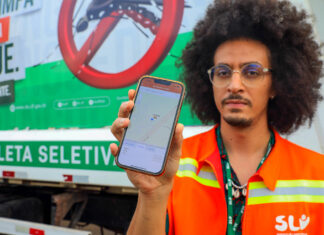 App SLU Coleta DF permite acompanhar caminhões de lixo em tempo real aplicativo SLU Coleta DF