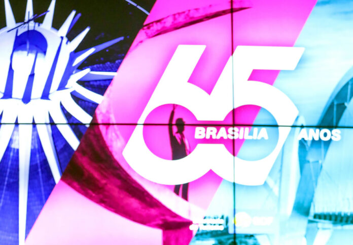 Aniversário de Brasília 65 anos Aniversário de Brasília 65 anos