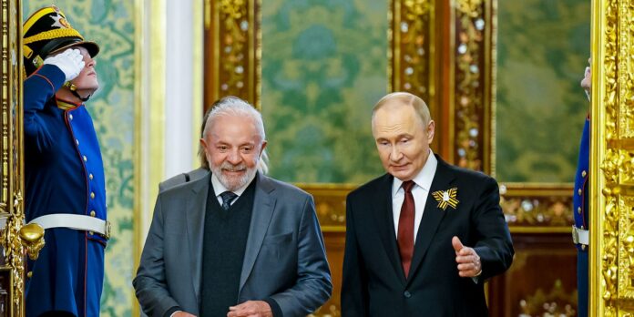 Lula estimula Putin