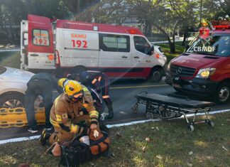 Idoso é atropelado na Asa Sul e levado ao hospital de base