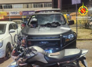 Homem preso com moto furtada e embriaguez ao volante na EPTG