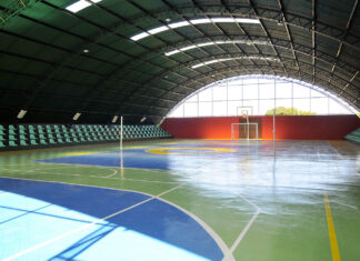 Taguaparque ganha ginásio reformado e impulsiona esporte