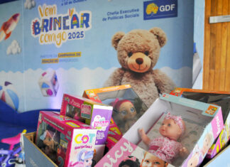 GDF lança a 6ª edição da campanha “Vem Brincar Comigo”