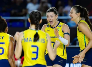 Seleção feminina de vôlei invencível