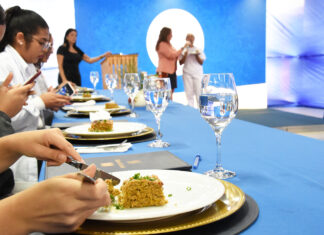 Merendeiras do Paranoá na semifinal do Sabor de Escola