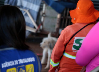 Mutirão do GDF oferece apoio a população em situação de rua