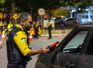 Detran-DF registra 243 infrações no fim de semana