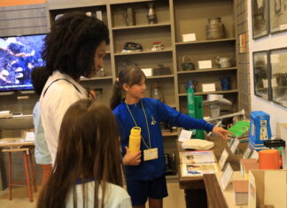 Museu do SLU é visitado por alunos de Ceilândia