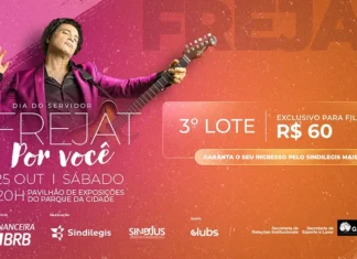 Brasília celebra Mês do Servidor com show de Frejat
