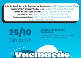 Arniqueira encerra aniversário com festa e vacinação antirrábica