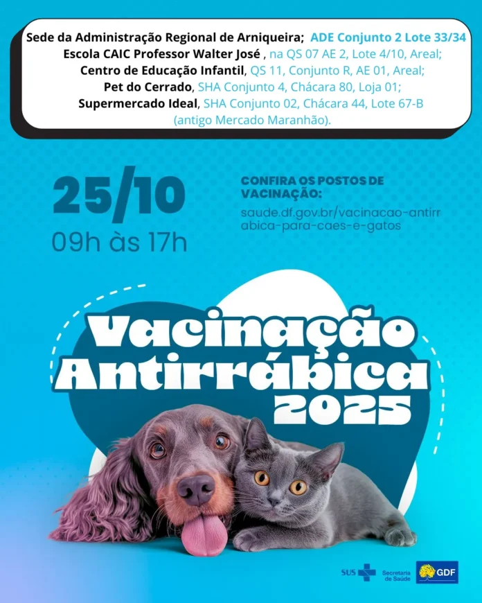 vacinapets_Administração Regional de Arniqueira