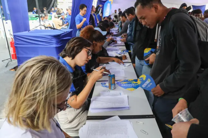 Feirão de trabalho-Paulo H. Carvalho:Agência Brasília