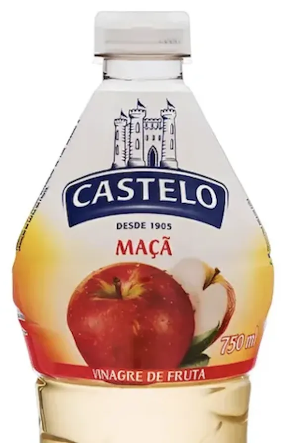 Vinagre de maçã Castelo-Imagem Divylgação