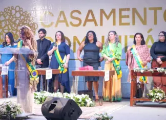 Casamento Comunitário reúne 100 casais no Museu da República