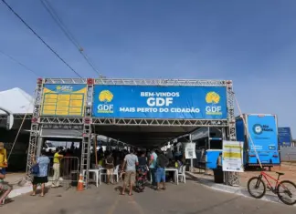Guará II recebe edição natalina do GDF Mais Perto do Cidadão