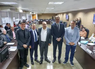 Ibaneis apresenta novo presidente do BRB ao setor produtivo