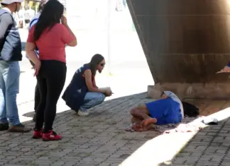 GDF faz ação de acolhimento a pessoas em rua no Plano Piloto