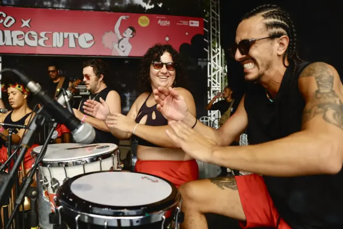 Batuque de carnaval DF-Divulgação-Secec-DF programação gratuita de Carnaval no DF até 1º de março