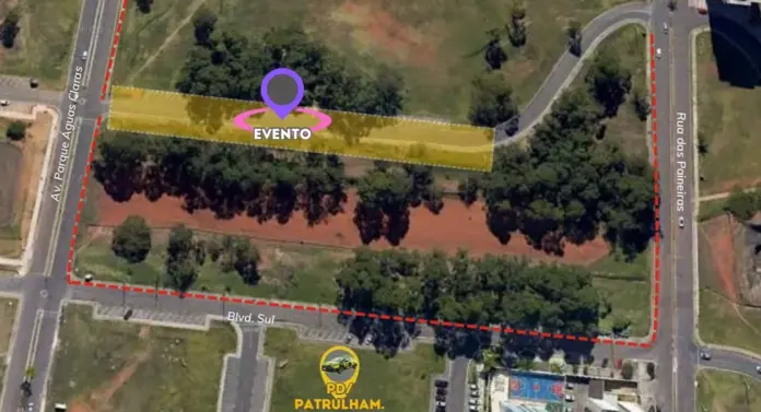 Desvios Detran no Carnaval-Divulgação-Detran-DF operação do Detran-DF em Águas Claras, Asa Sul e Taguatinga com horários e vias afetadas