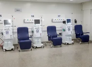 DF amplia hemodiálise: HRT e HRG somam 180 vagas após obras Hemodiálise DF: HRT e HRG ampliam vagas com reforma e novas máquinas