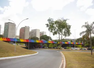 DF reforça viadutos antigos e amplia obras viárias Viaduto