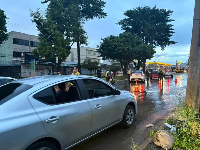 Operação de fiscalização do Detran-DF