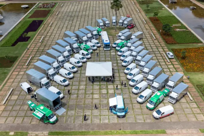 Nova fota de com 56 veículos para auxiliar na saúde do DF