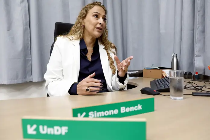 Simone Benck, reitora da Unidf