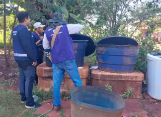 Eloy Terena trata surto de chikungunya em Dourados Inspeção em caixas d`água