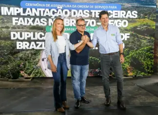 Obras nas BRs 070 e 080 começam para aliviar o Entorno Obras