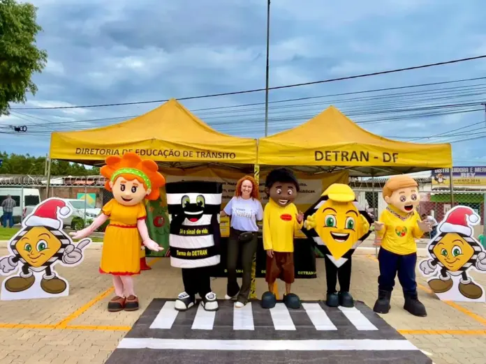 Campanha para educação no trânsito DF