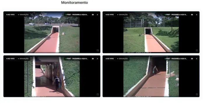 Passarelas subterrâneas DF