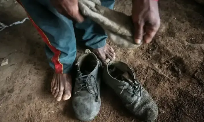 Pés cansados-Wellyngton Souza-Sesp-MT trabalho análogo à escravidão