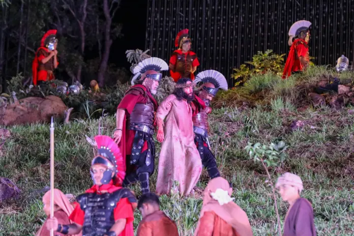 encenação da via sacra